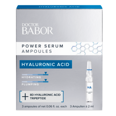 Doctor BABOR intensyviai drėkinančios ampulės MINI Hyaluronic Acid Ampoule